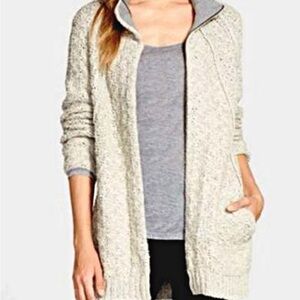 Eileen Fisher Maple Oat 100% Organic Cotton Jacket